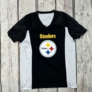 Pittsburgh Steelers NFL Flag Football Boys Kids Reversible Jersey Youth